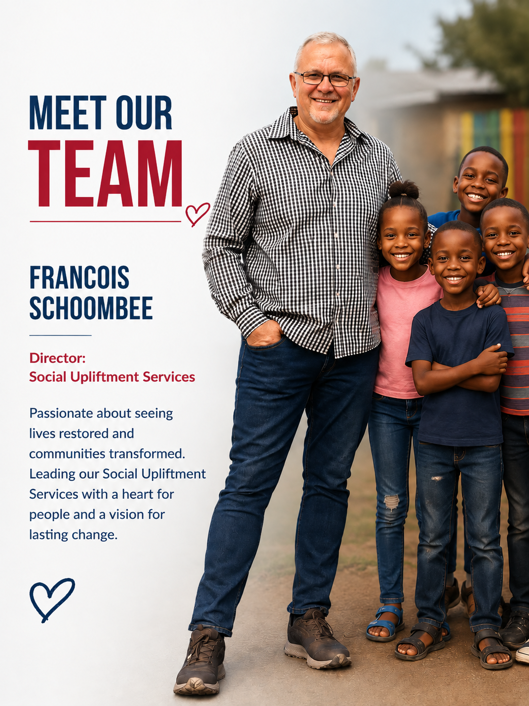 Francois Schoombee - Director Social Upliftment Services at Choose Children SA